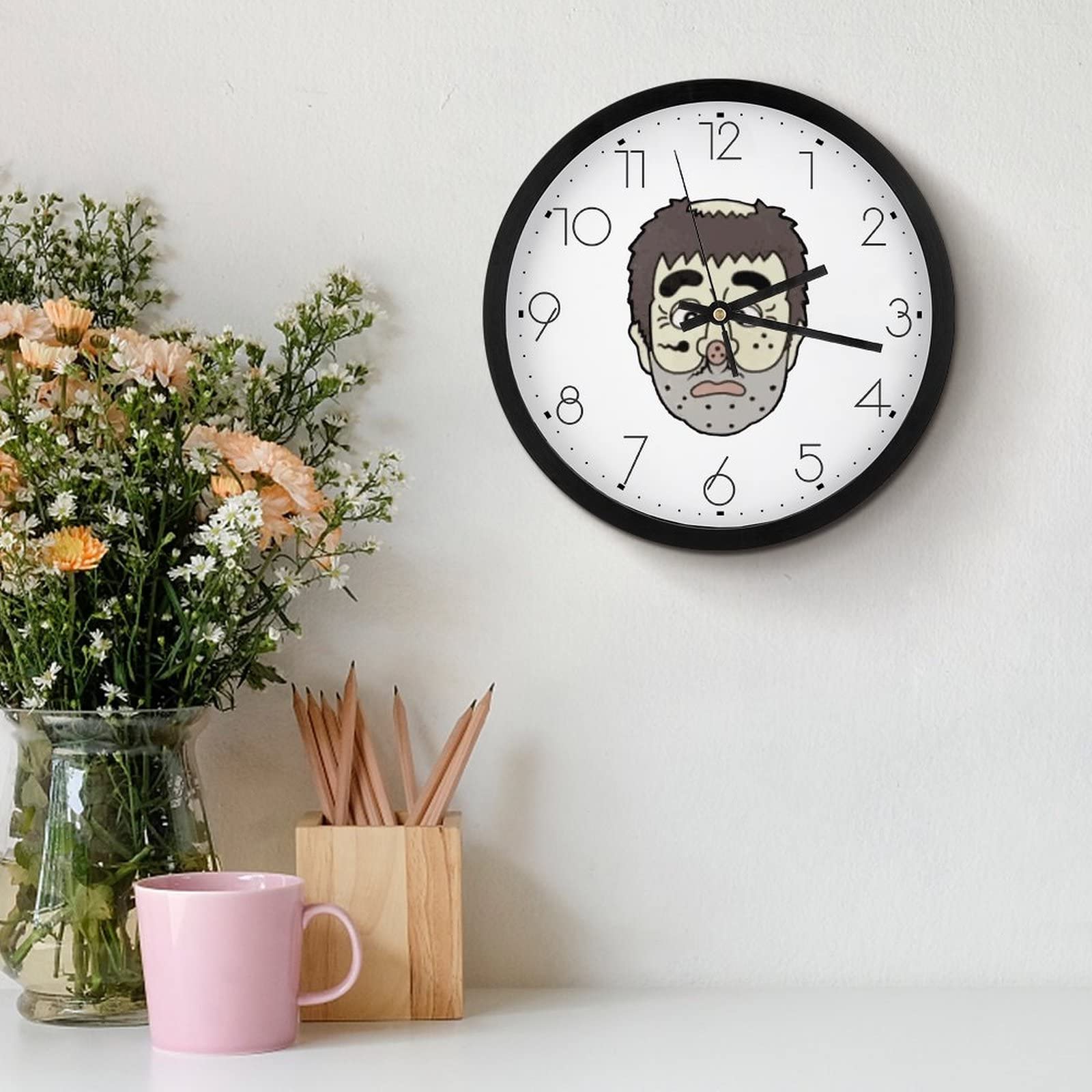 Amazon.co.jp: 志村けん だいじょうぶだぁ 変なおじさん掛け時計 時計